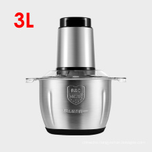 Stainless Steel Blade Electric Vegetable Chopper and Mincer Food Processor 2L Electric Meat Grinder